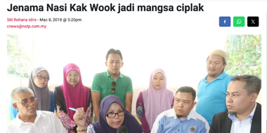 Brand copycat example